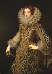 Ritratto di Isabella di Borbone, moglie di Filippo IV